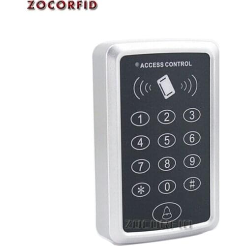 RFID Access Control Keypad EM/IC Card Reader Door Access Control System Door Lock Opener Keyboard System