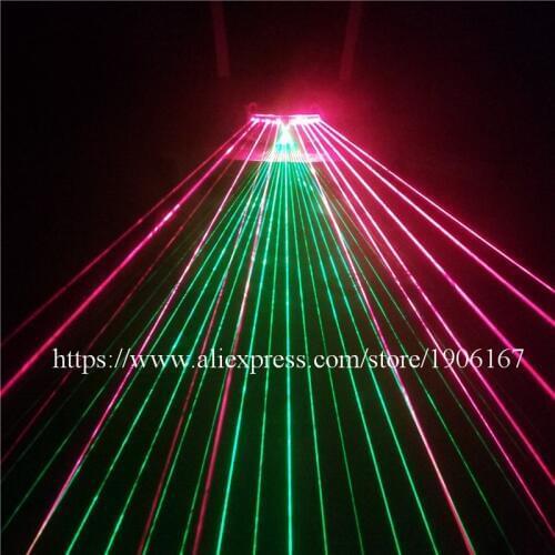 Christmas Halloween Luminous Red Green Laser Glasses Party Laserman Show Glasses For Stage Performance