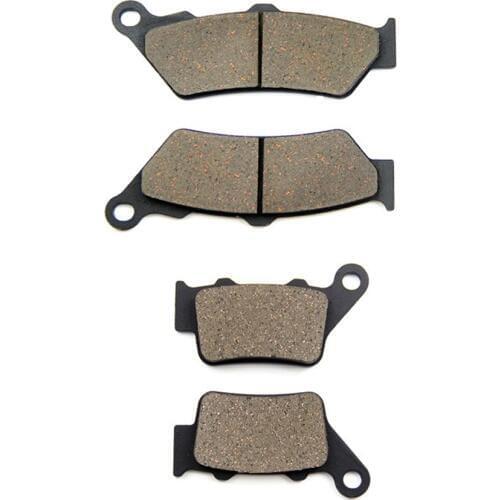 SOMMET Motorcycle Front + Rear Brake Pads Disks for BMW F 650 GS Dakar (1999-2007) F650 F650GS LT209-208