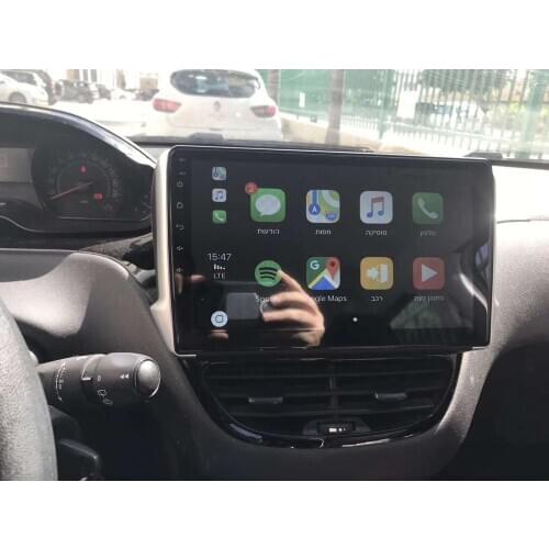 8 Core 4G RAM Android 10.0 Car GPS Navigation System Stereo Media Auto Radio Audio forpeugeot 208
