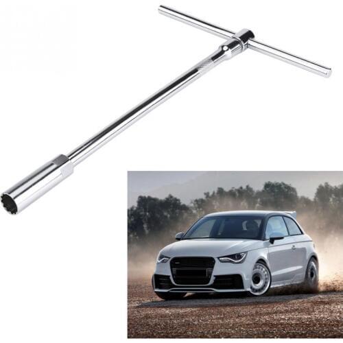 16mmDrive Extension Bar Socket Spark Plug Removing Drive T-Handle Spark Plug Socket Spark Plug Wrench Remover Installer Tool Set