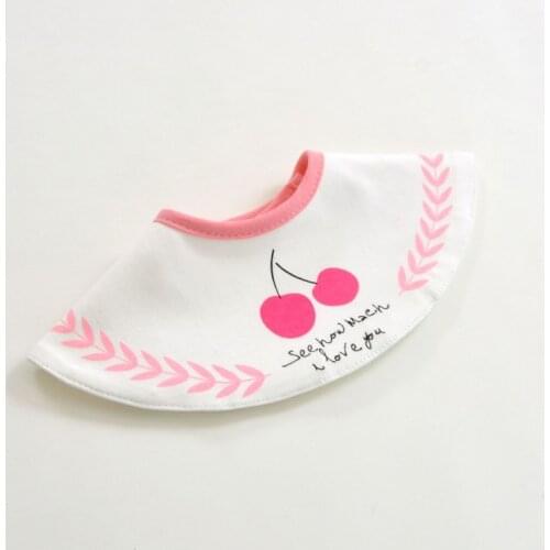 Infant Stylish Simplicity Cotton Comfortable Saliva Towel 360 Degree Rotating Baby Bibs Soft Baby Boy Stuff Feeding Drool Bib
