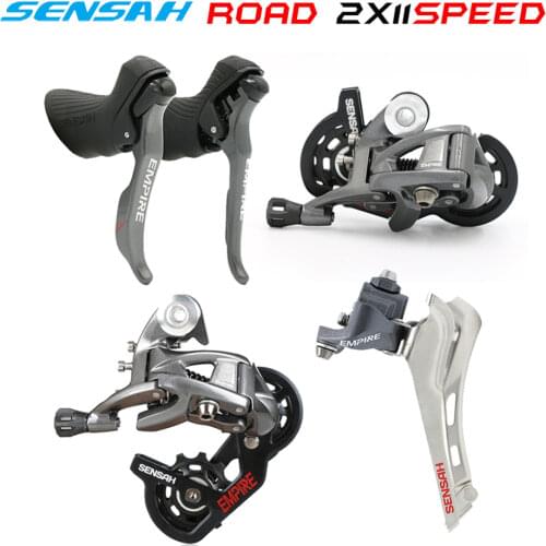 SENSAH streetderailleur front derailleur 5800, R7000 groups inside, shifter + rear REICH 2x11 speed, 22s