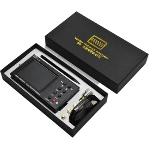 New Portable VNA SWR Vector Network Analyzer Reflectometer GS320 23-6200 MHz With NanoVNA 3.2" Touch screen Touch 3Ghz nanovna