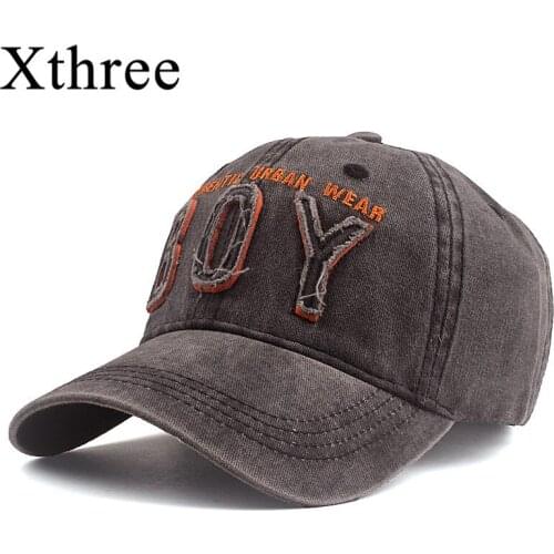 Xthree Summer Baseball Cap for Women Snapback Hat Men Letter Boy Embroidery Bone Cap Gorras Casual Casquette Hat