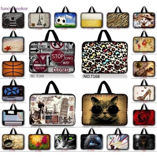 Zipper 14 15 13 12 10 15.6 11.6 13.3 Notebook Case Cover Women Casual Briefcase Carrying Handbag Sleeve 17 17.3 Inch Laptop Bags