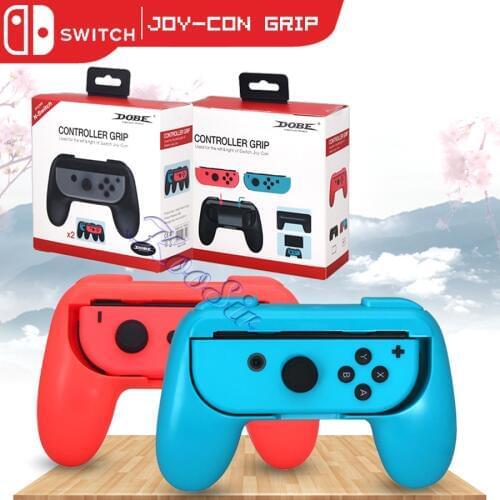 2 pcs Nintendoswitch Joycon Comfortable Grip Nintend Switch Handle Holder Controller Wheels for Nitendo Switch Games Accessories
