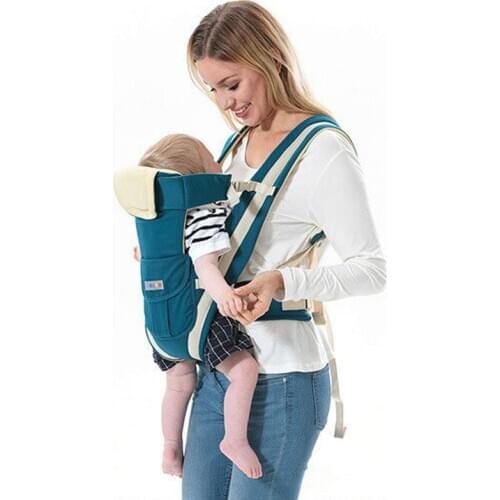 0-30 Months Breathable Front Facing Baby Carrier 4 in 1 Infant Comfortable Sling Backpack Pouch Wrap Baby Kangaroo L0001