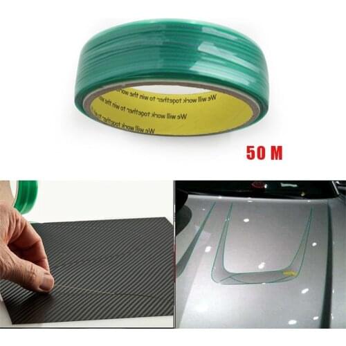 5/10/50M Vinyl Wrap Car Stickers Knifeless Tape Design Line Car Film Wrapping Cutting Tape Knife Car Styling Tool Accessories