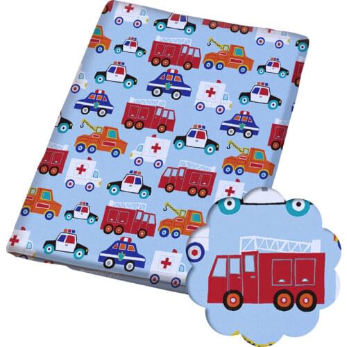 50 * 140Cm Halloween Pattern Polyester Cotton Fabric Patchwor Printed For Tissue Kids Home Textile For Sewing Doll Dress Curtain