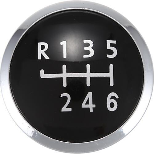 6 Speed Gear Shift Knob Emblem Badge Cover Cap For V w Transporter T5/T6 Mk5 Mk6