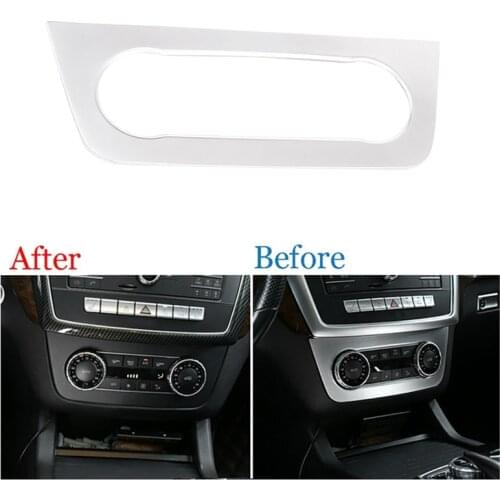 Car Interior Console Air Condition Adjust Panel Cover Trim for Mercedes Benz ML GL GLE GLS Class X166 W166