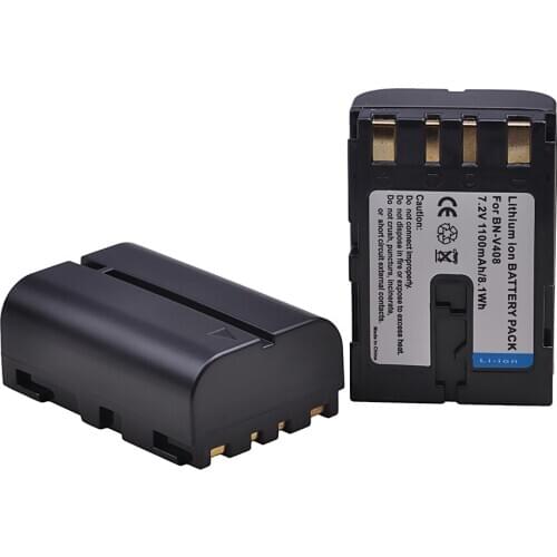 1100mAh BN-V408 BN V408 V408U Battery for JVC BNV408 battery, D70EK D70U D70US D72 D72U D72US D73 D73US D90 D90K D90US Camcorder