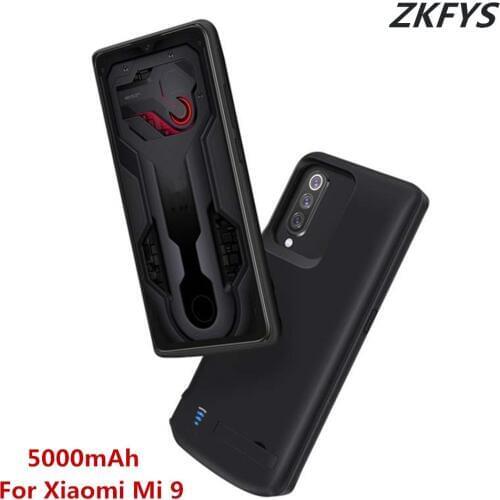 6500mAh Battery Charger Cases For Xiaomi Mi 9 Battery Case Portable Power Bank Cover External Battery Charging Power Cases