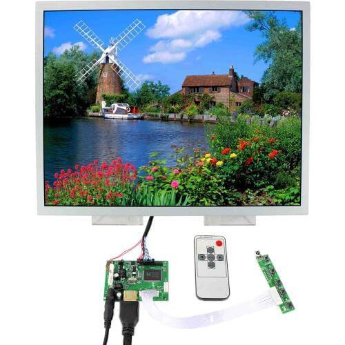 HD MI LCD Controller Board With 15" LQ150X1LW94 1024x768 IPS LCD Panel