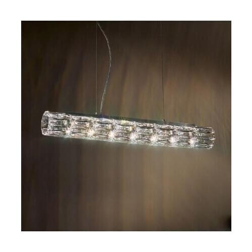 Crystal restaurant chandelier dining room table light luxury post-modern 2020 new home window decoration pendant lamp