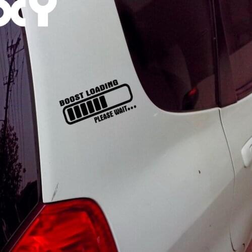 Jdm Boost Loading High Quality Reflective Tape Waterproof Car Stickers and Vinyl Decals Funny Stickers