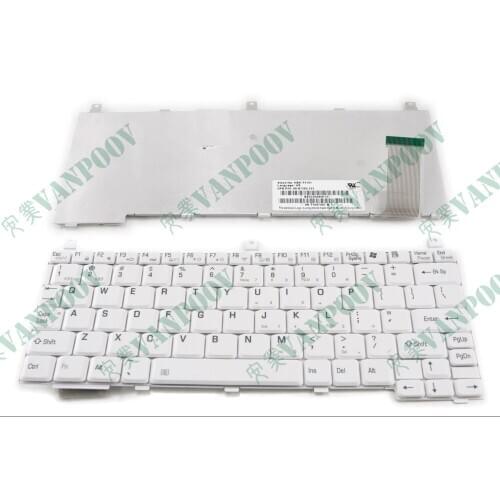 New Laptop keyboard for Toshiba Portege M300 R150 R200 R205 White US version - G83C0004H110, NSK-T5101, 99.N7282.101