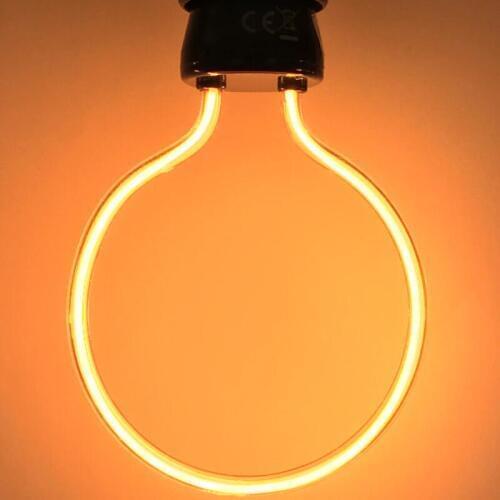 The New LED Soft Filament Vintage Bulb 4W 4.5W E27 220V 240V Antique Soft Novelty Lamp Spiral Unique Design Light Warm Yellow