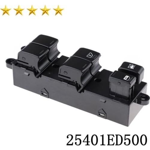 Front Left 25401-ED500 25401ED500 New Power Window Master Switch Fit For Nissan TIIDA C11 SC11 C11Z VERSA S SL 2007-2010