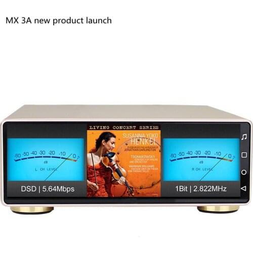 NEW Jf Mx-3a Android 10.0 HiFi network streaming media player Dsd512 MQA decoding dual CS43198 AK4499, ES9038 APP remote control