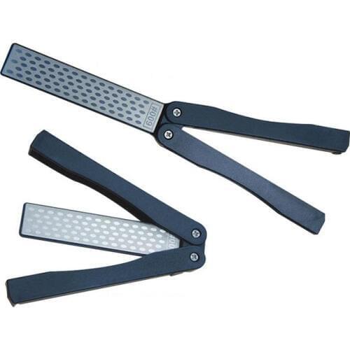 Outdoor Knife Sharpening Stone Double Sided Folded Pocket Sharpener Diamond Knife Sharpening Stone Kitchen Tool ZA3064