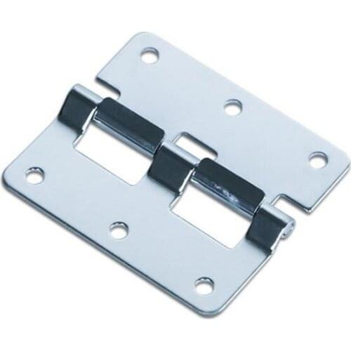 Industrial Hardware Removable Hinges Wooden Case Iron Chrome Plating Thicken Hinge