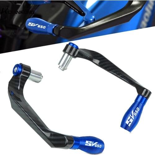 Carbon Fiber Motorcycle Brake Clutch Levers Handlebar Protect Guard Aluminum For Suzuki SV650 sv-650 2013 2015 2016 2017 2018