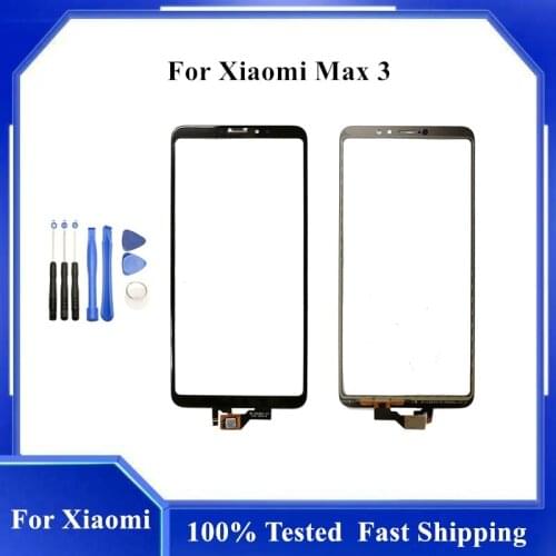 6.9" Touch Screen For Xiaomi Mi Max 3 Touchscreen Panel Max3 MiMAX 3 Front Glass Lens Sensor Digitizer Phone Spare Parts