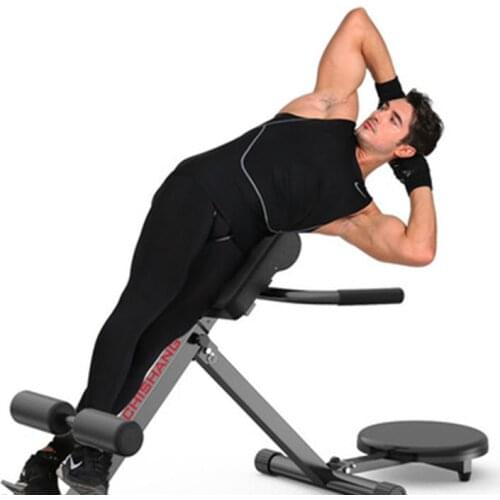 Folding Roman Chair Fitness Chair Multifunctional Twisting Machine Goat Waist Support Fitness Equipment Fitness Roman Stool