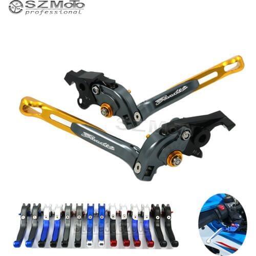 For SUZUKI GSF 1250/1200 BANDIT GSF1250 2007-2016 GSF1200 2006 Motorcycle Folding Extendable Adjustable Brakes Clutch Levers CNC