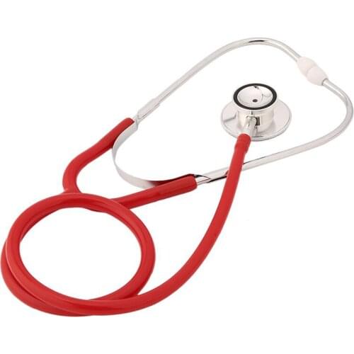 1PC Stethoscope Aid Single Side EMT Clinical Stethoscope Portable Medical Auscultation Stethoscope Equipment Medical Tool
