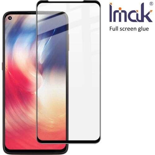 Imak Pro+ Full Screen Glue Tempered Glass Protective For Motorola Moto G9 Plus oleophobic