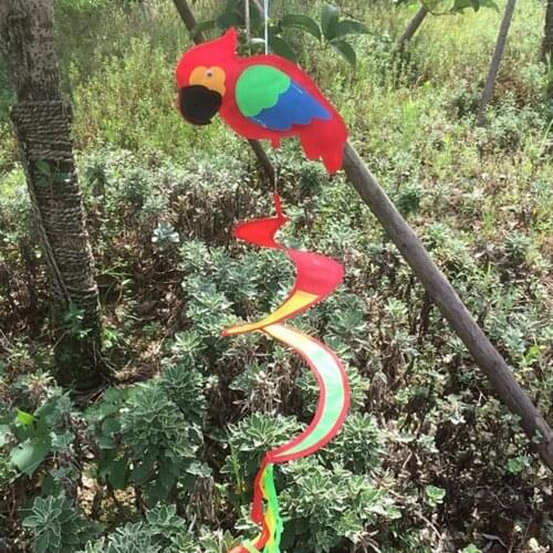 1Pc Animal Spiral Windmill Colorful Wind Spinner Lawn Garden Yard Outdoor Decor Kids Toy Random