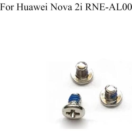 2PCS Gold For Huawei Nova 2i 2 i RNE-AL00 Screw nail tack on the Motherboard mainBoard repair parts For Huawei Nova2i