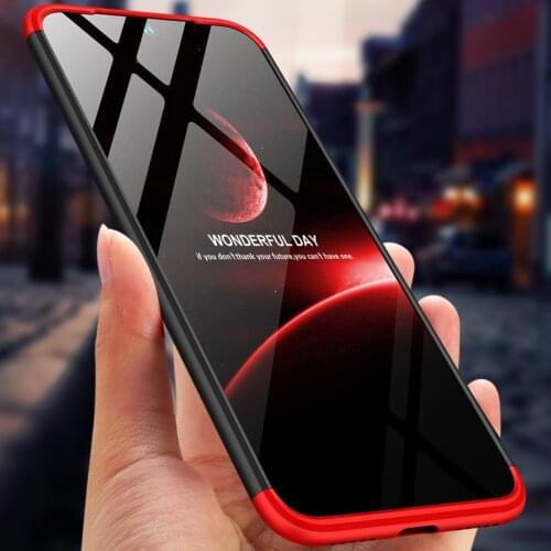 360 Full protection Case for Xiaomi Redmi note 8 Pro 8T Case Anti-knock Hard PC Matte Cover For Redmi Note 8 Pro 8T Case Findas