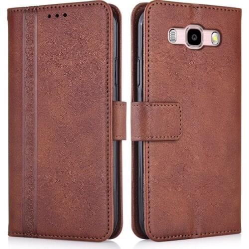 For Samsung Galaxy J5 2016 J510 J510FN J510F J510G J510Y J510M 5.2'' Cover On Samsung J52016 Shell Wallet Leather Kickstand Case