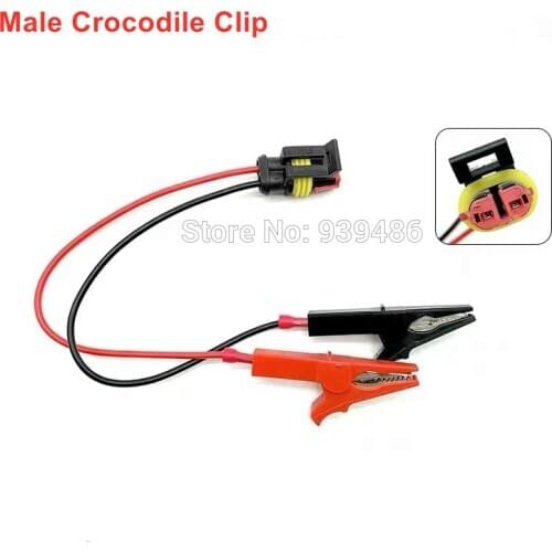 Diesel Injector Crocodile Clip Alligator Clip Spring Clamp for Bosch Denso Common Rail Test Bench