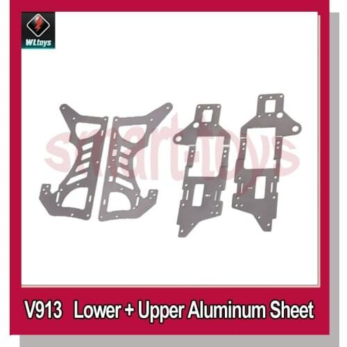 V913-19 Down Aluminum and V913-20 Up Aluminum for wltoys V913 Helicopter spare parts