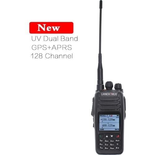 HG-UV98 Walkie Talkie Two Way Radio VHF UHF APRS TFT screen display Flashlight for GPS Beidou GLONASS wireless communication