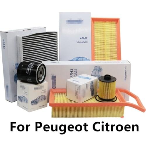 For Peugeot 508 Citroen C5 C6 oil filter air conditioning filter Air filter three filter set brand new Auto Accessories