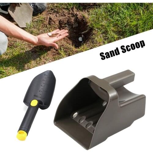 KKMOON Metal Detector Sand Scoop and Shovel Set Digging Tool Accessories for underground Metal Detecting gold treasure detector