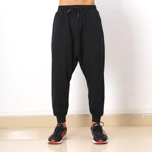 Mens jogging slacks Fitness mens jogging pants Tight-fitting jogging pants Fitness jogging pants