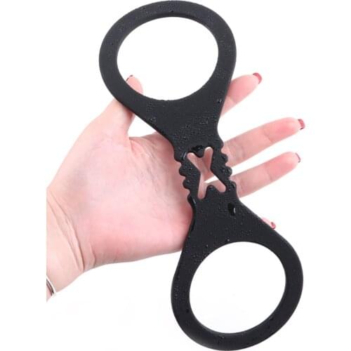 Exotic Accessories Sexy Toys Silicone Handcuff Bdsm Bondage Restraints Sm Handcuffs Sex Toys For Couples Adult Games Products