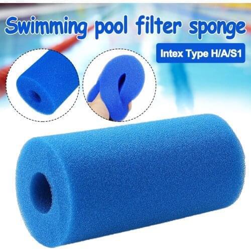 New Fit for Intex Type H/S1/A Washable Reusable Swimming Pool Filter Foam Sponge Filter Sponges Accessories