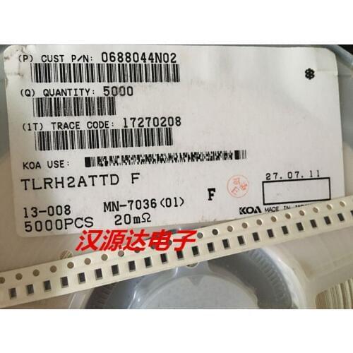Original new 100% TLRH2ATTD20L0F SMD alloy resistance 0805 20L0 0.02R 1% 0.5W 75PPM (Inductor)