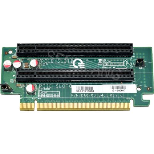 Used DA0F03TB4C1 PCIe Extension Converter PCI-E 16X Expansion Card 2U pci-e Graphics adapter card for E5 Two-way Server