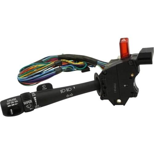 Cruise Control Windshield Wiper Arm Turn Signal Lever Switch Multifunction for Chevy GMC Truck 26100839 26090412