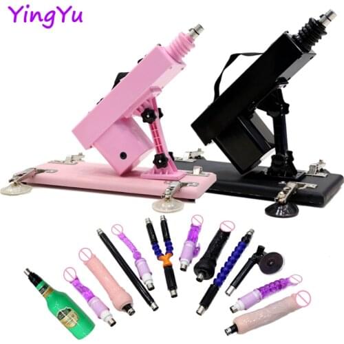 Sex machines for woman men Automatic Female Masturbation Pumping Gun sex machines for adults With Big Dildo sexmachine