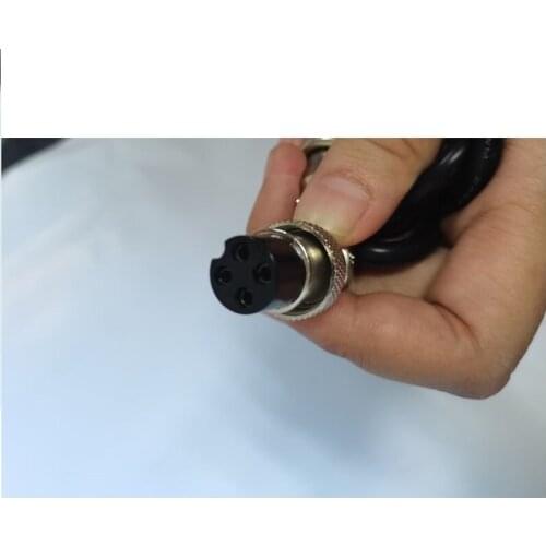 GX16 4 holes XLR 4 Holes Female Plug Connector Stocket for E-bike Charger for E-bike Battery DIY